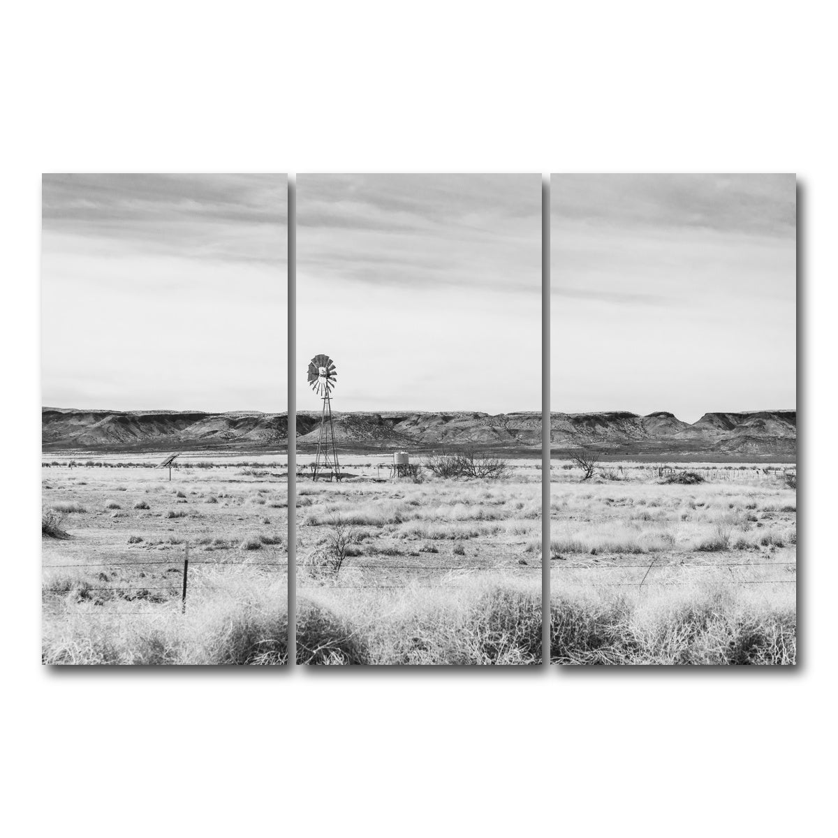 AUTO-MOCKUP WHITE | Lajitas Texas | 3 Piece | Gallery Wrap Canvas | group=12x24