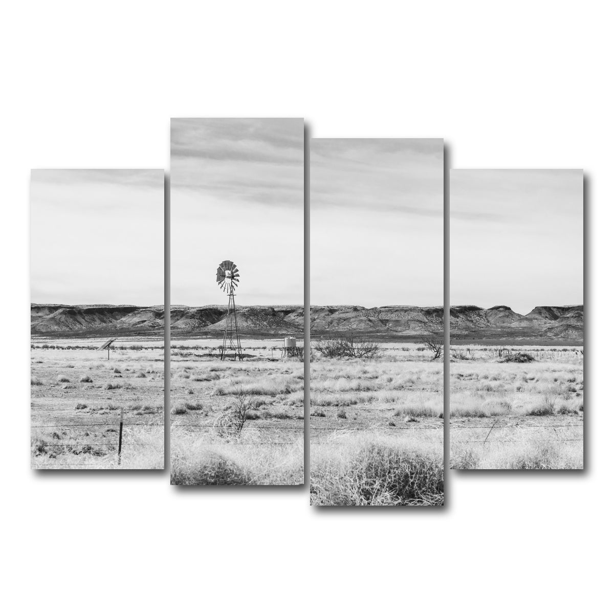 AUTO-MOCKUP WHITE | Lajitas Texas | 4 Piece | Gallery Wrap Canvas | group=4_normal