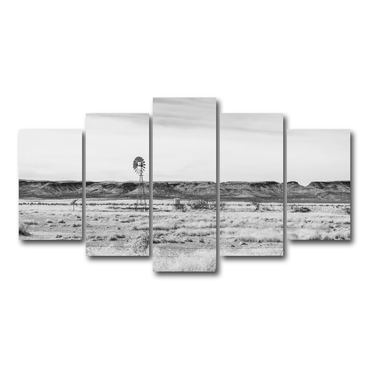 AUTO-MOCKUP WHITE | Lajitas Texas | 5 Piece | Gallery Wrap Canvas | group=5_normal