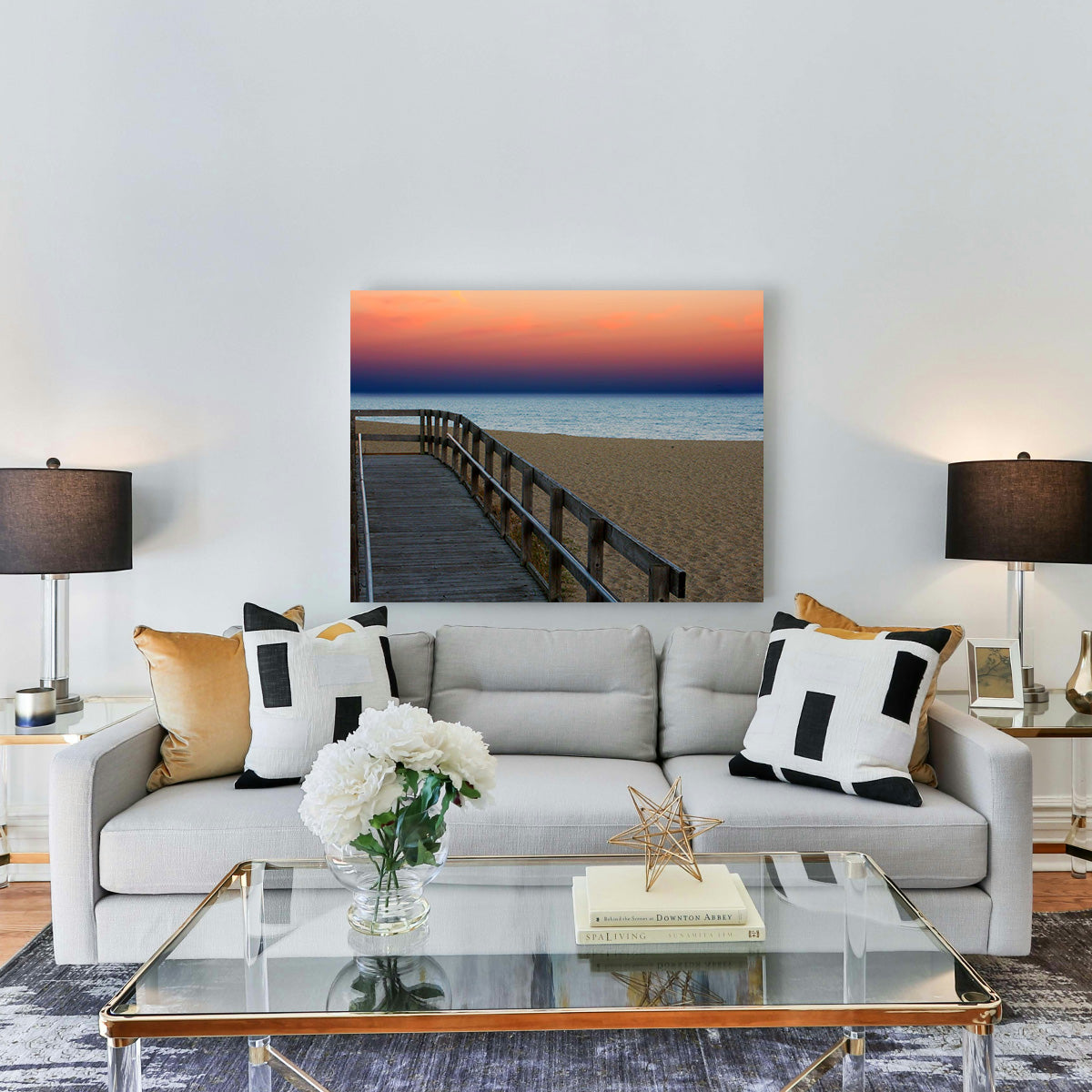 Lake Michigan Sunset Wall Art