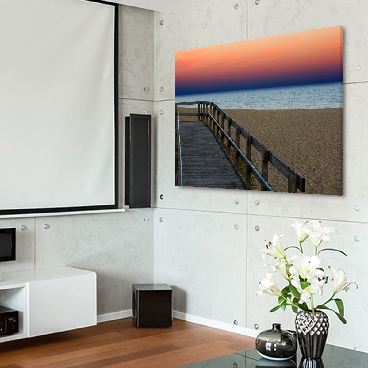 Lake Michigan Sunset Wall Art