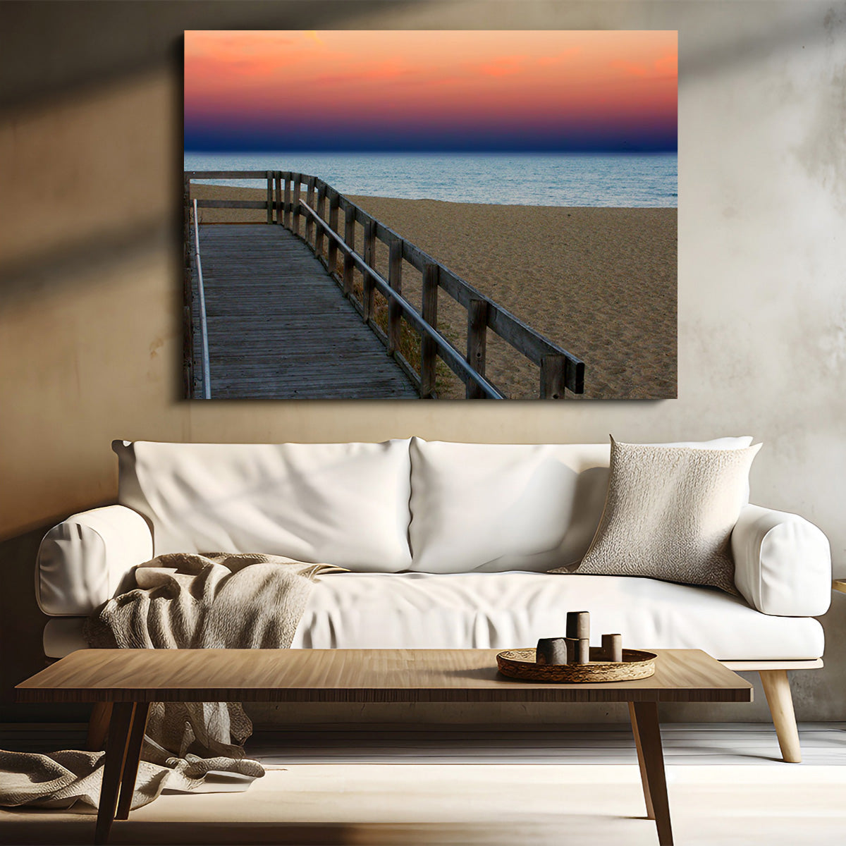 Lake Michigan Sunset Wall Art