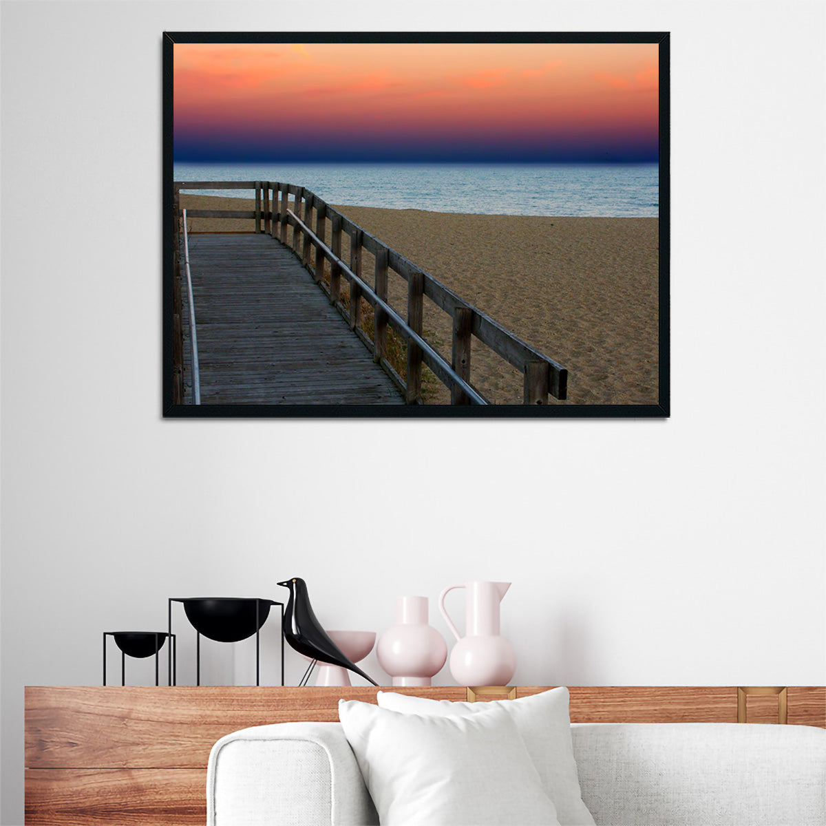 Lake Michigan Sunset Wall Art