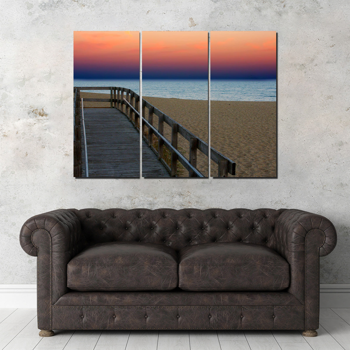 Lake Michigan Sunset Wall Art