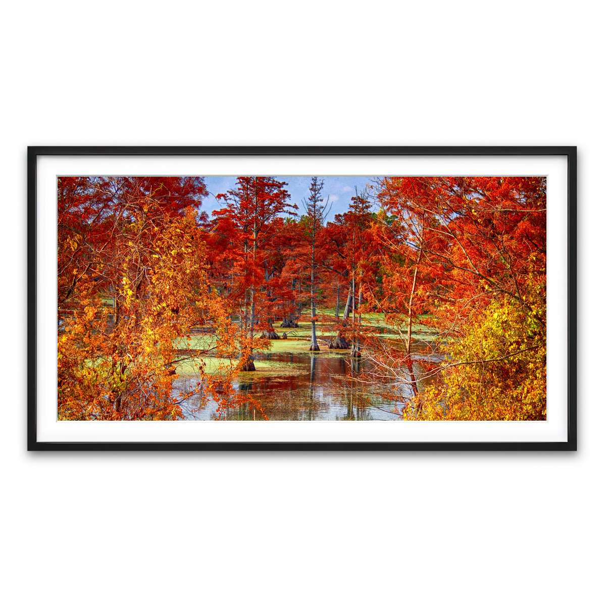 Framed Print 2x1 Black