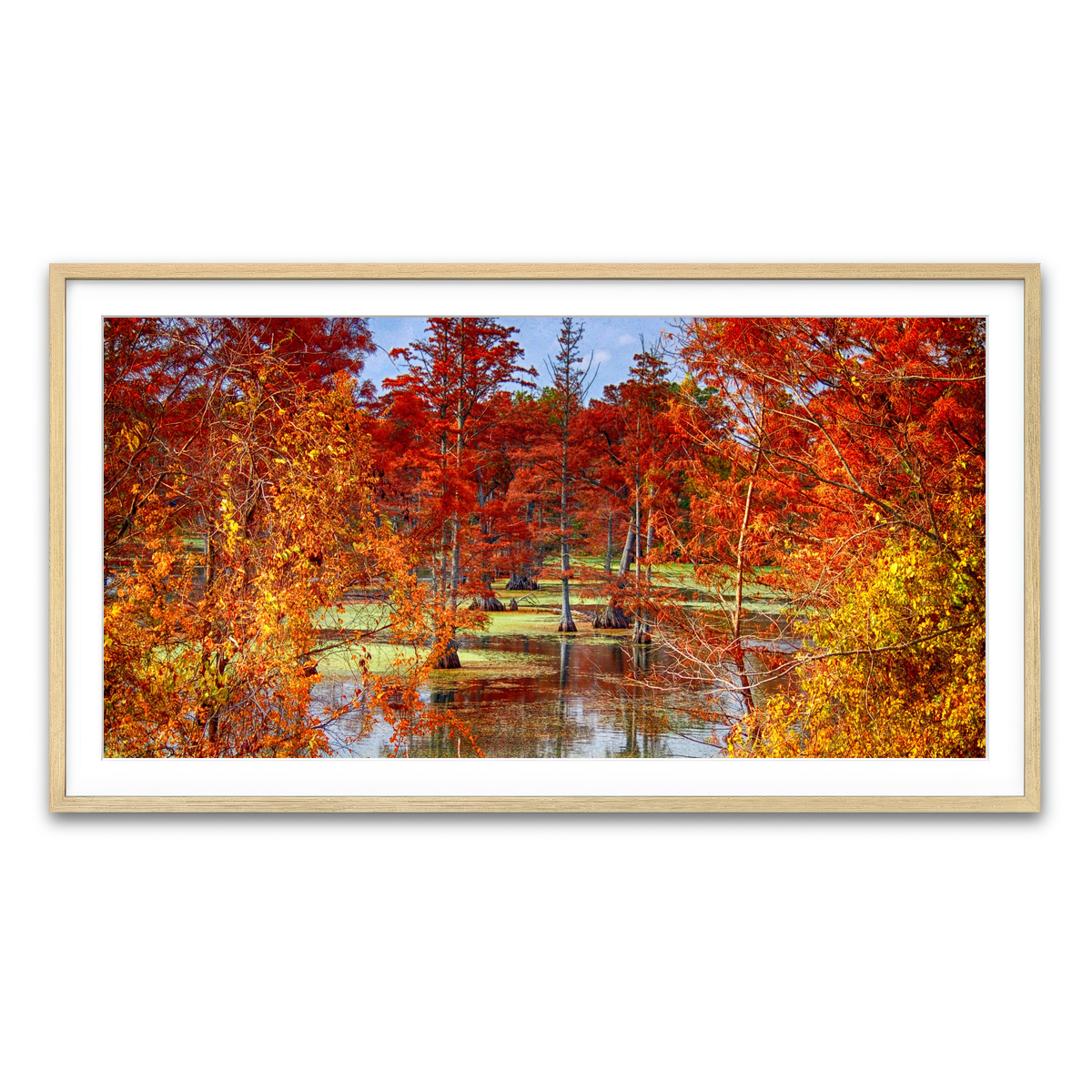 Framed Print 2x1 Natural