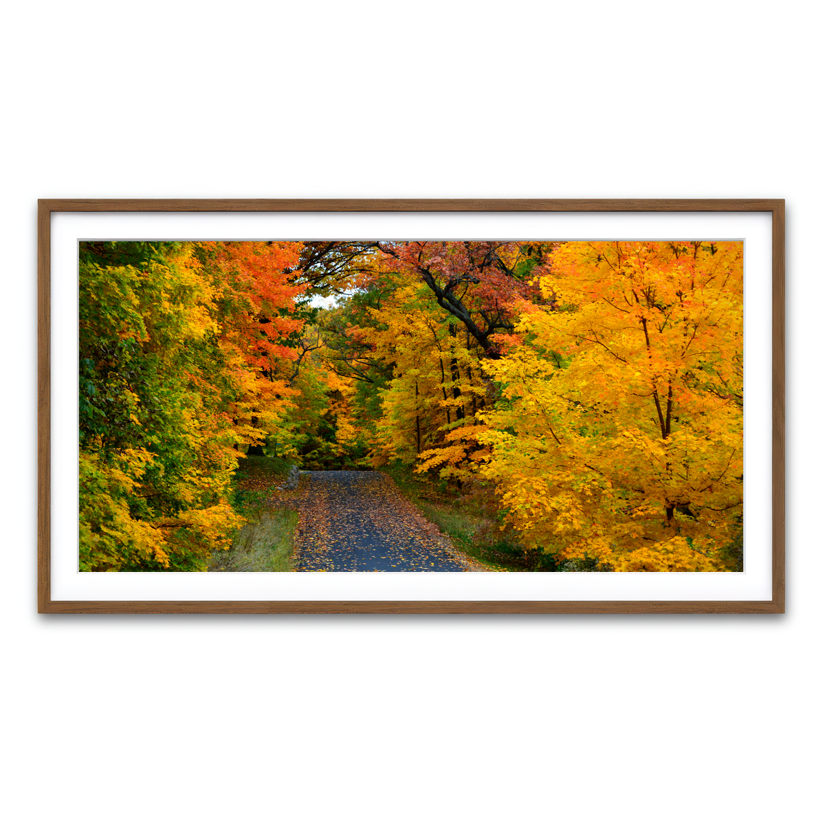 Framed Print 2x1 Walnut