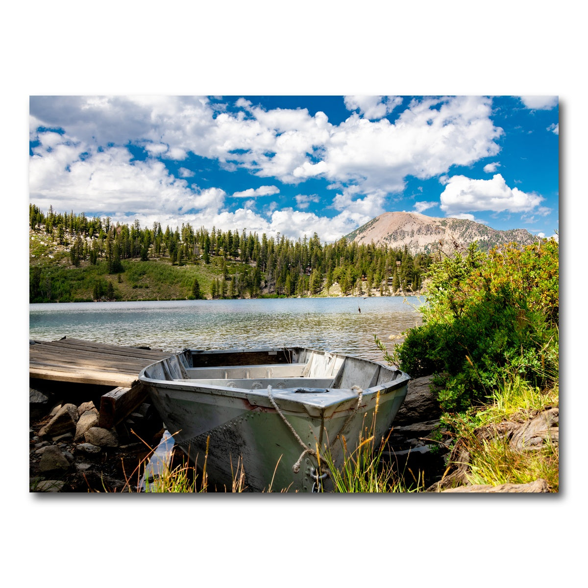 AUTO-MOCKUP WHITE | Lake George Boat | 1 Piece | Gallery Wrap Canvas | group=4x3