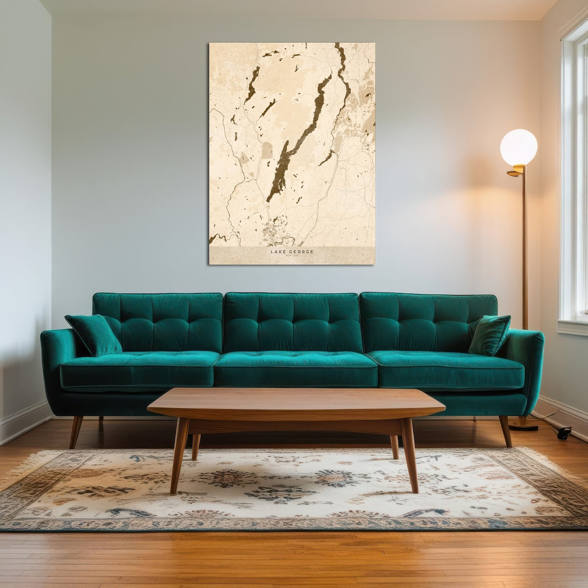 AUTO-MOCKUP ROOM | Lake George Map