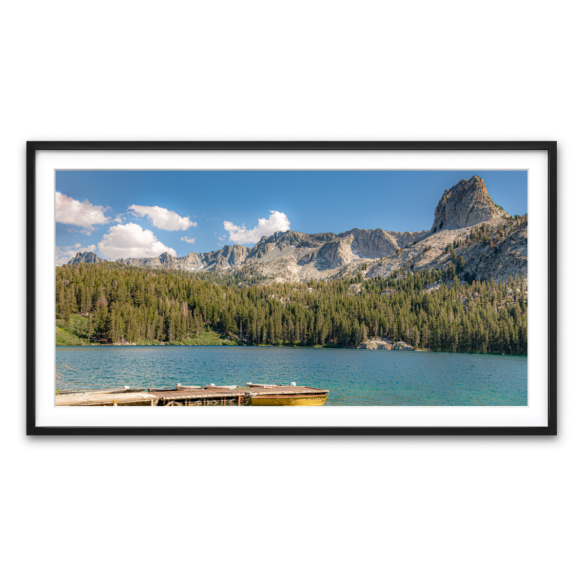 Framed Print 2x1 Black