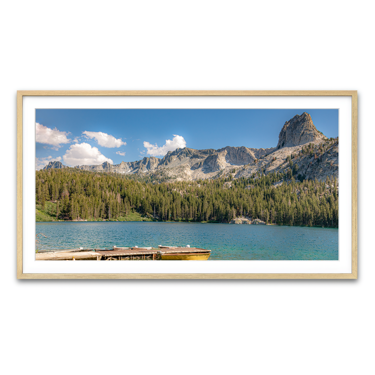 Framed Print 2x1 Natural