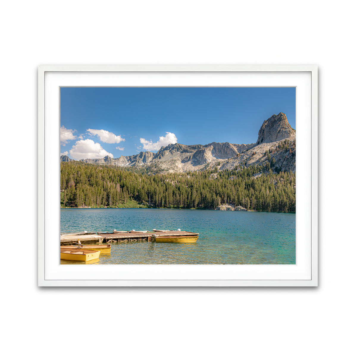 Framed Print 4x3 White
