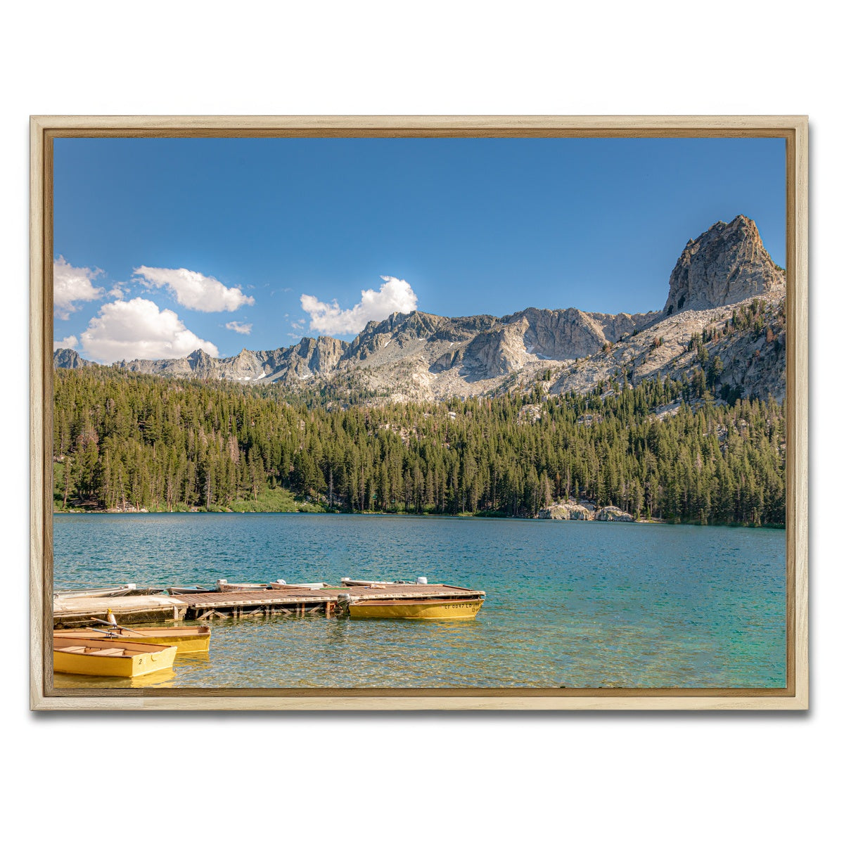 AUTO-MOCKUP WHITE | Lake George | 1 Piece | Natural Framed Canvas | group=4x3