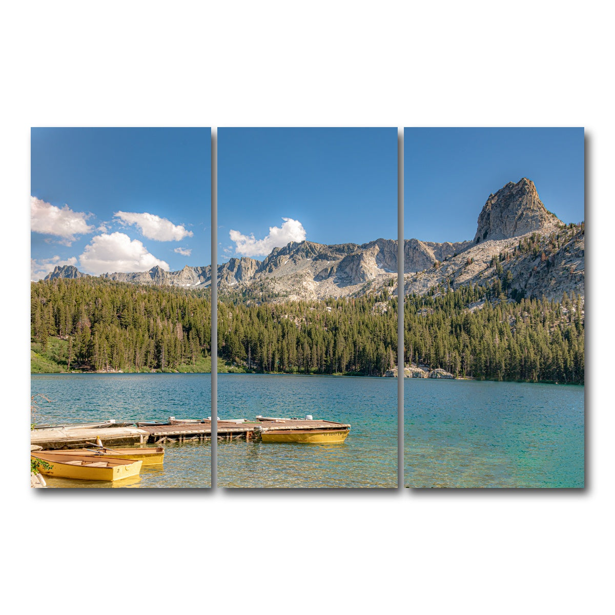AUTO-MOCKUP WHITE | Lake George | 3 Piece | Gallery Wrap Canvas | group=12x24