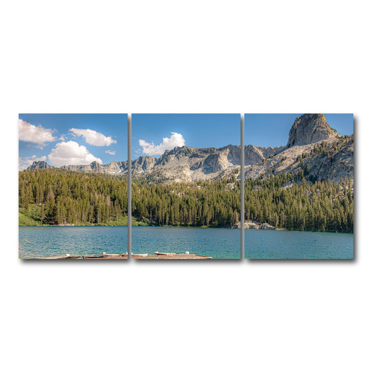 AUTO-MOCKUP WHITE | Lake George | 3 Piece | Gallery Wrap Canvas | group=18x24