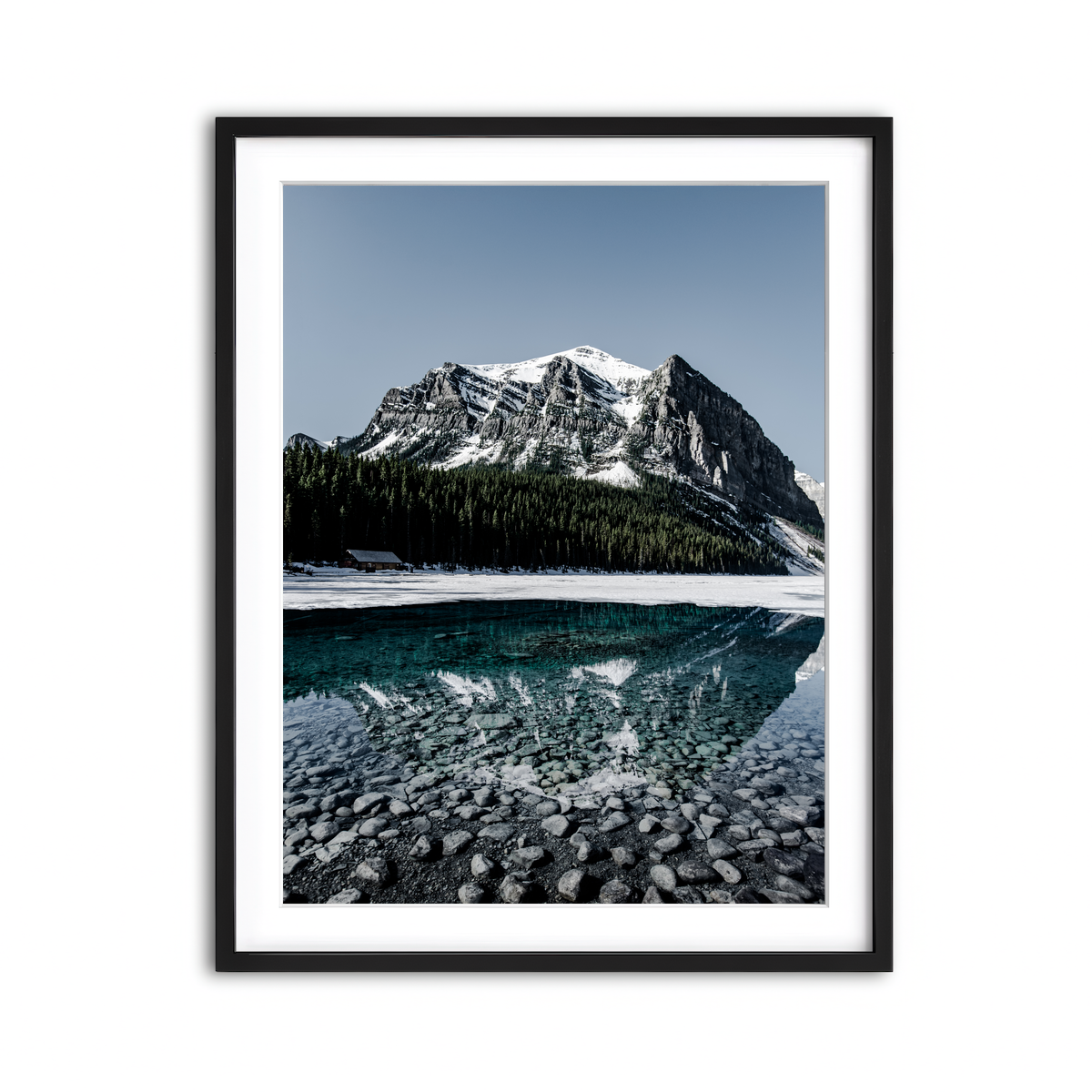 Framed Print 3x4 Black
