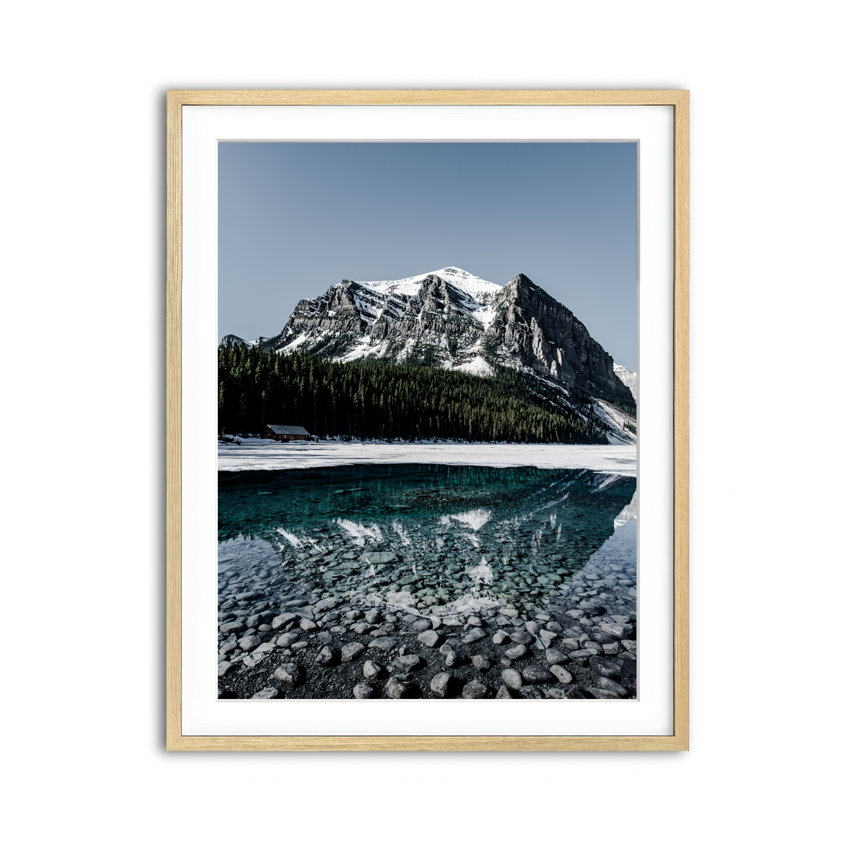 Framed Print 3x4 Natural