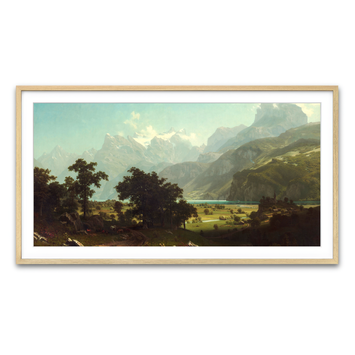 Framed Print 2x1 Natural
