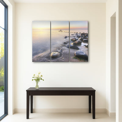 AUTO-MOCKUP ROOM | Lake Michigan Shore at Sunrise