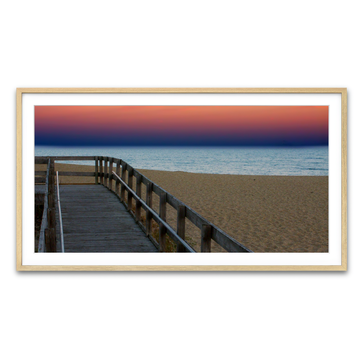 Framed Print 2x1 Natural