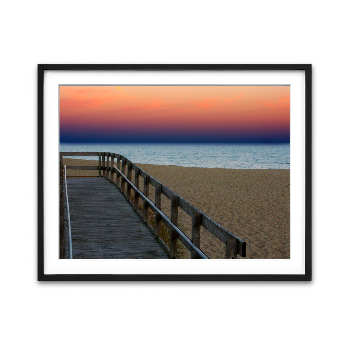 Framed Print 4x3 Black