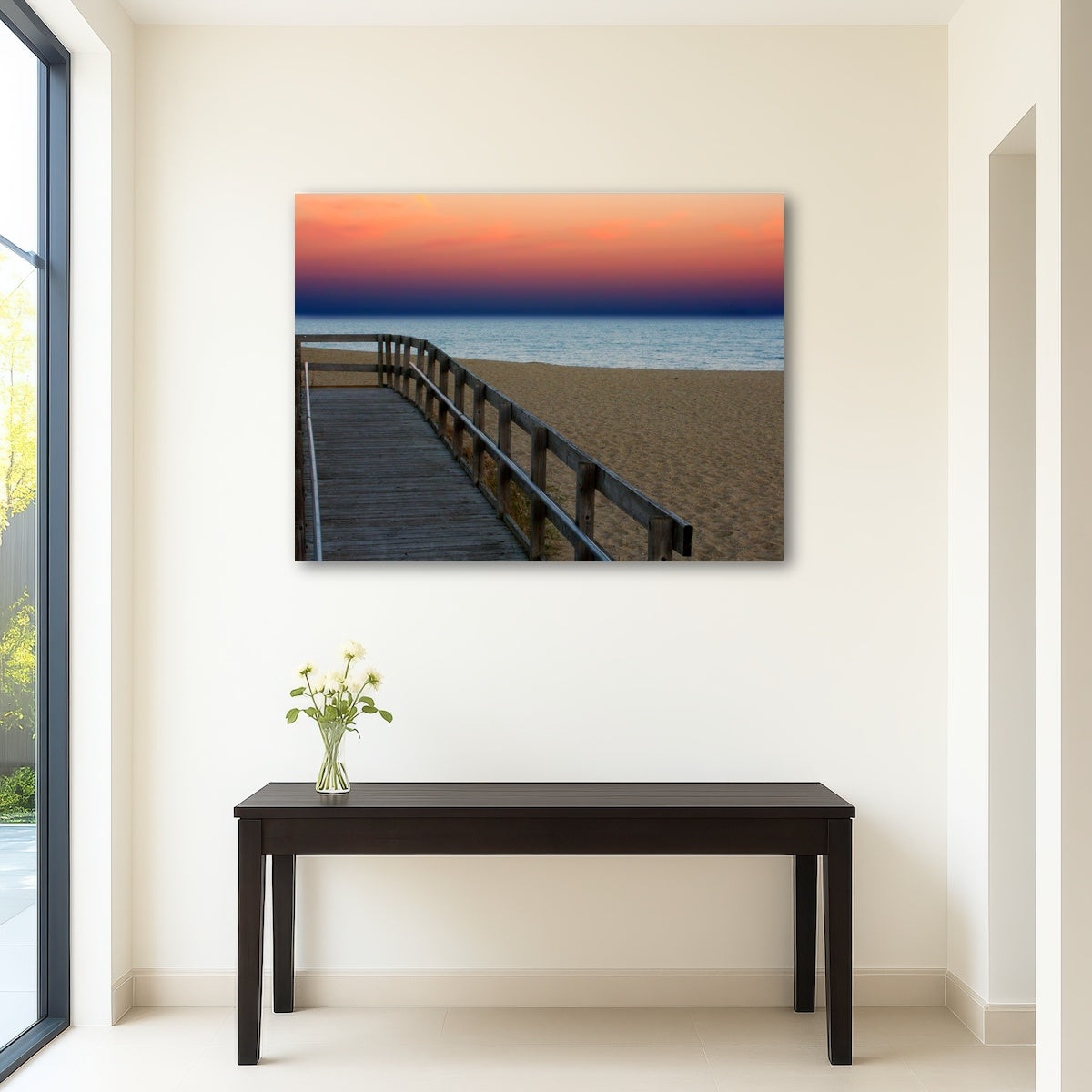 AUTO-MOCKUP ROOM | Lake Michigan sunset