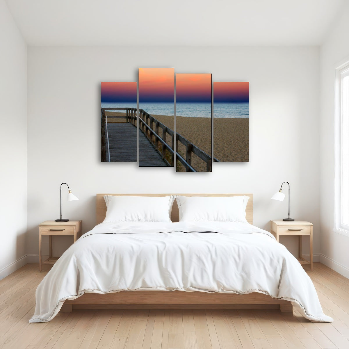 AUTO-MOCKUP ROOM | Lake Michigan sunset