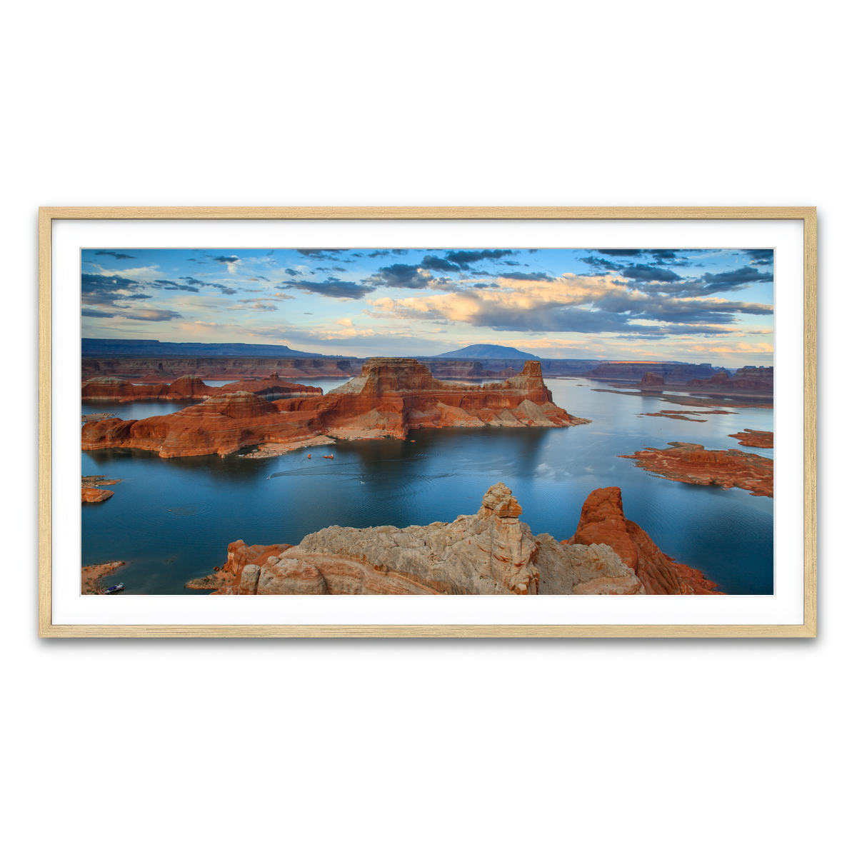 Framed Print 2x1 Natural