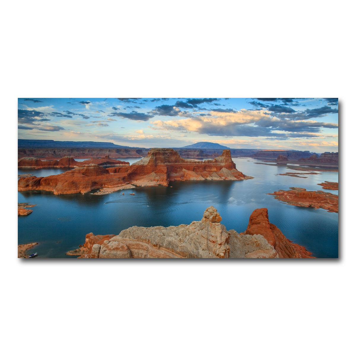 AUTO-MOCKUP WHITE | Lake Powell from Alstrom Point | 1 Piece | Gallery Wrap Canvas | group=2x1