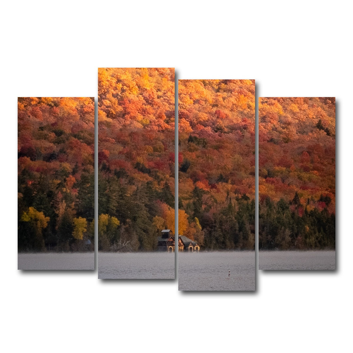 AUTO-MOCKUP WHITE | Lake Solitude | 4 Piece | Gallery Wrap Canvas | group=4_normal