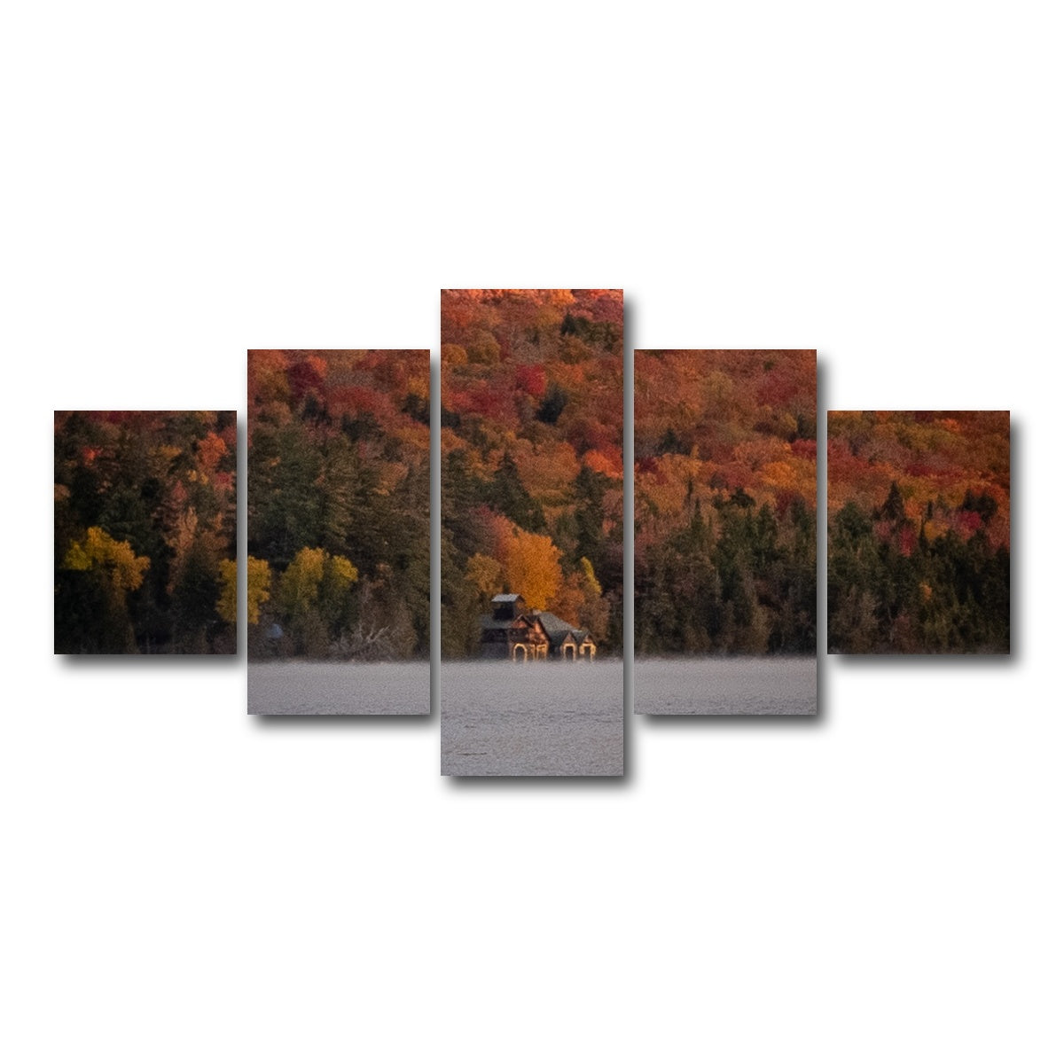 AUTO-MOCKUP WHITE | Lake Solitude | 5 Piece | Gallery Wrap Canvas | group=5_short