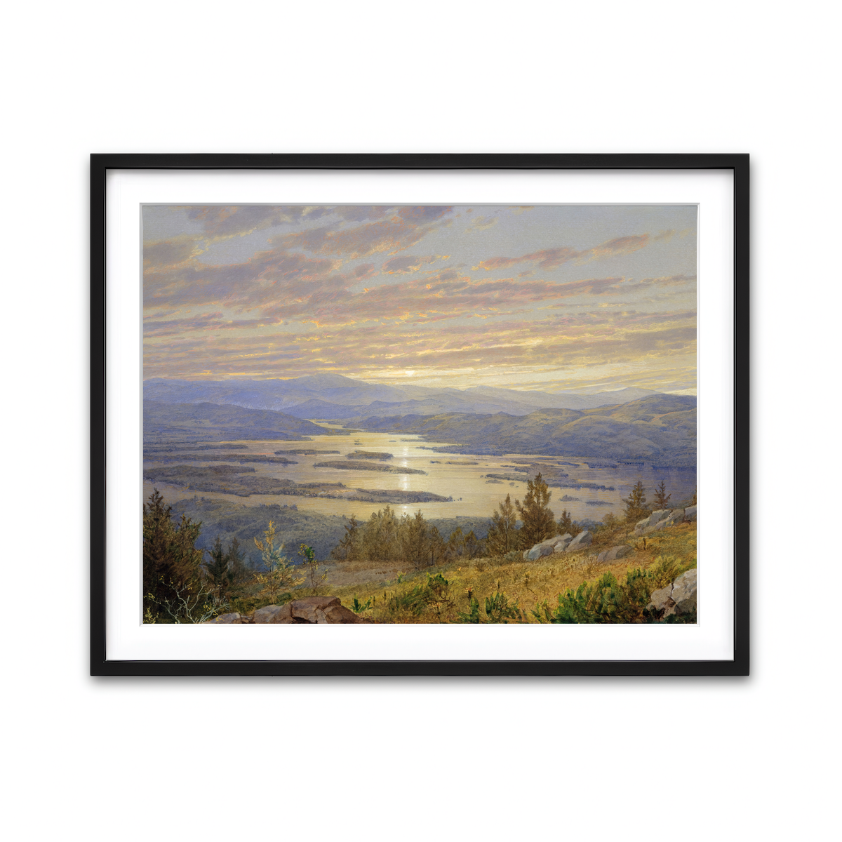 Framed Print 4x3 Black