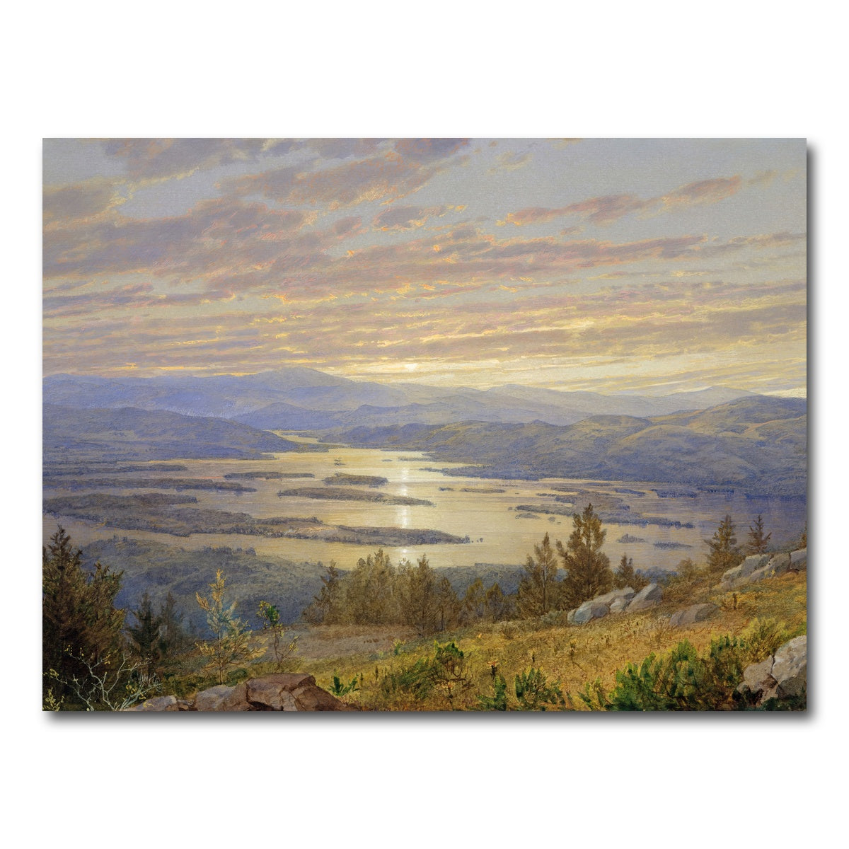 AUTO-MOCKUP WHITE | Lake Squam New Hampshire | 1 Piece | Gallery Wrap Canvas | group=4x3