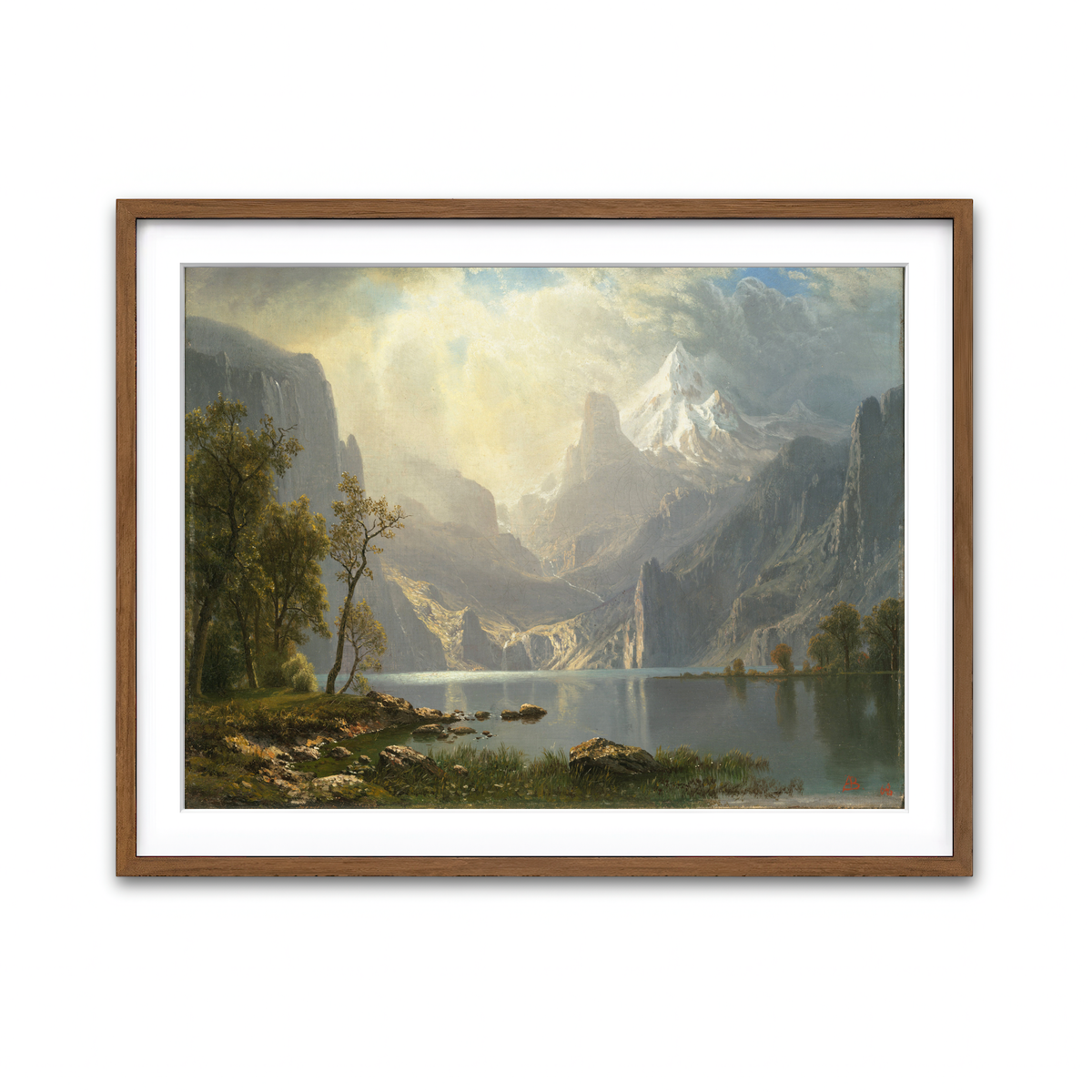 Framed Print 4x3 Walnut