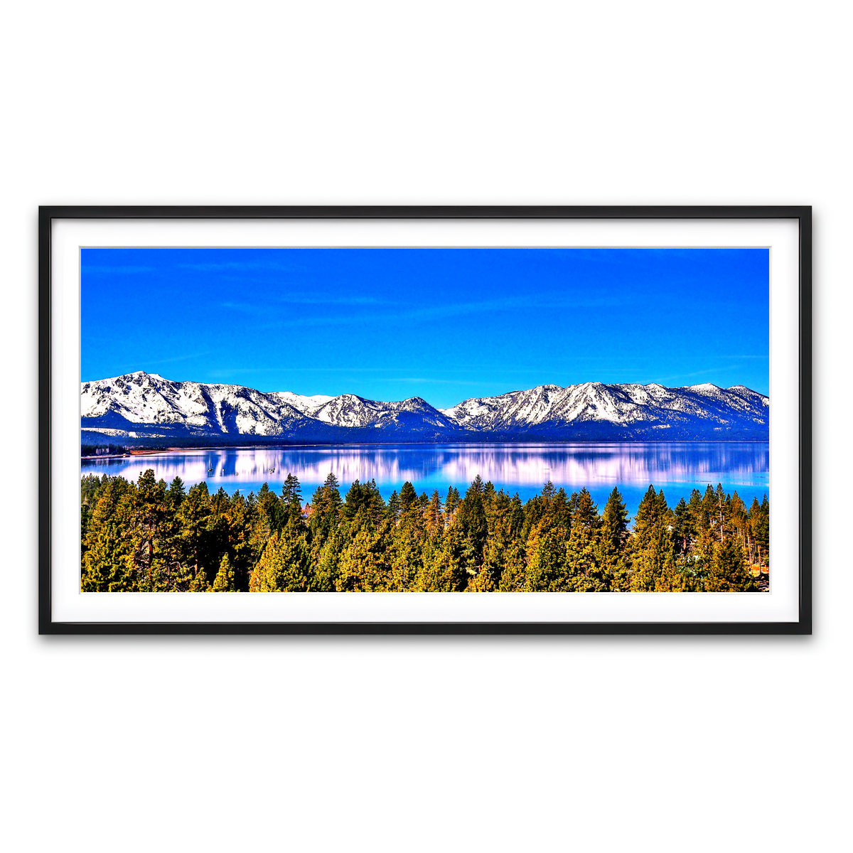 Framed Print 2x1 Black