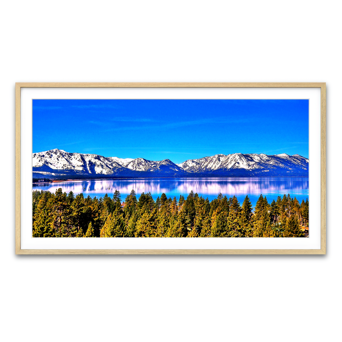 Framed Print 2x1 Natural