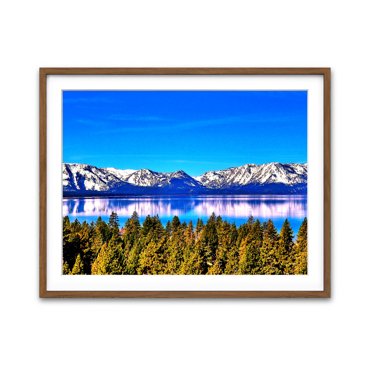 Framed Print 4x3 Walnut