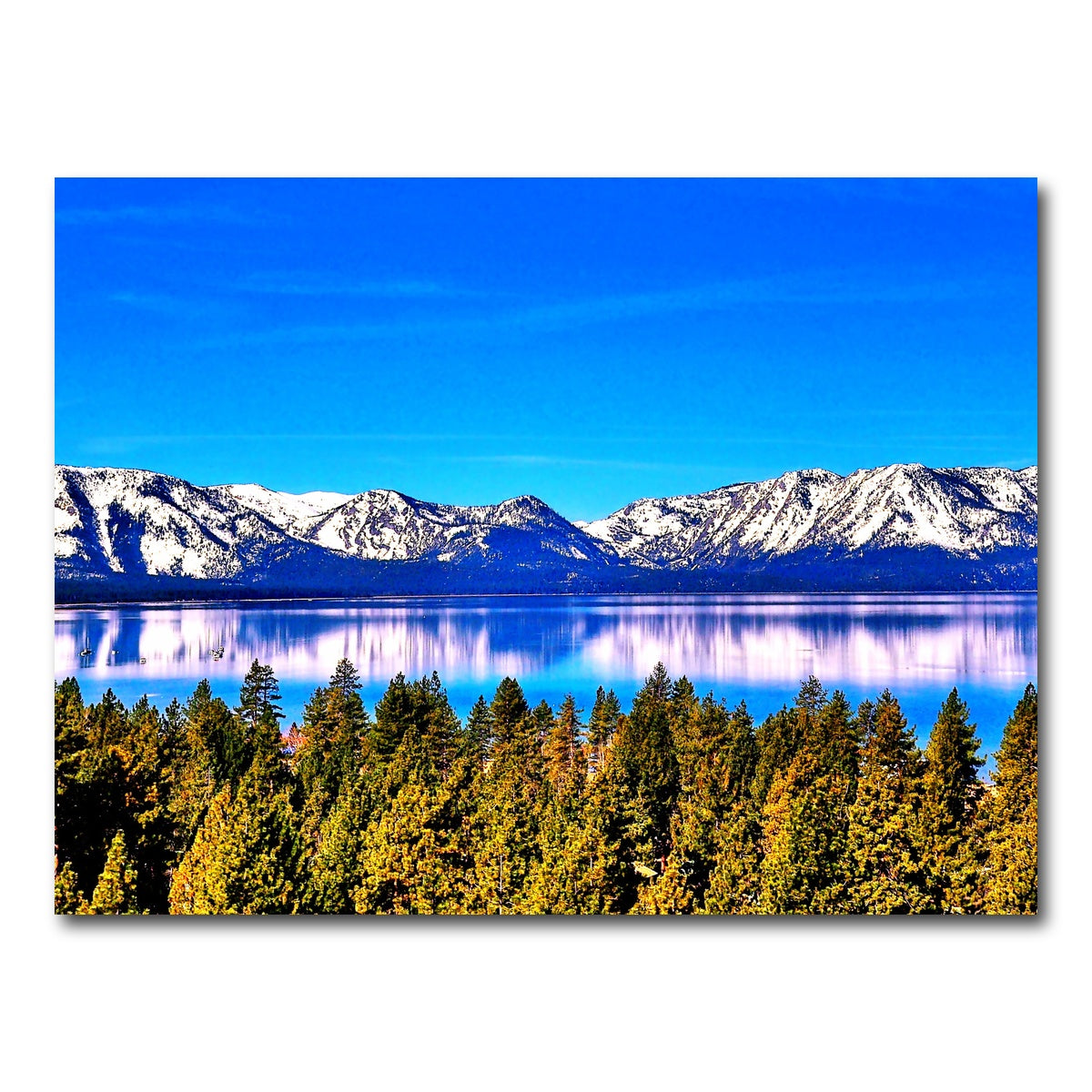 AUTO-MOCKUP WHITE | Lake Tahoe | 1 Piece | Gallery Wrap Canvas | group=4x3