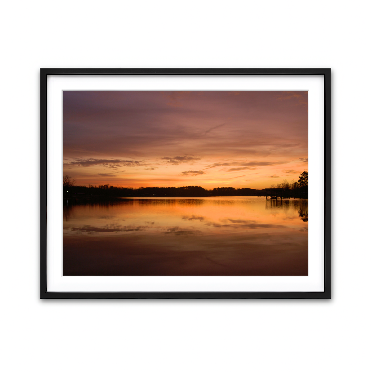 Framed Print 4x3 Black