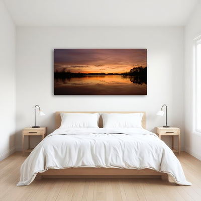 AUTO-MOCKUP ROOM | Lake Weiss Sunrise