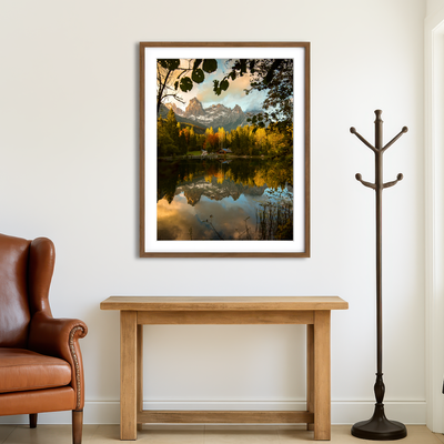 AUTO-MOCKUP ROOM | Lake Welsperg Wall Art