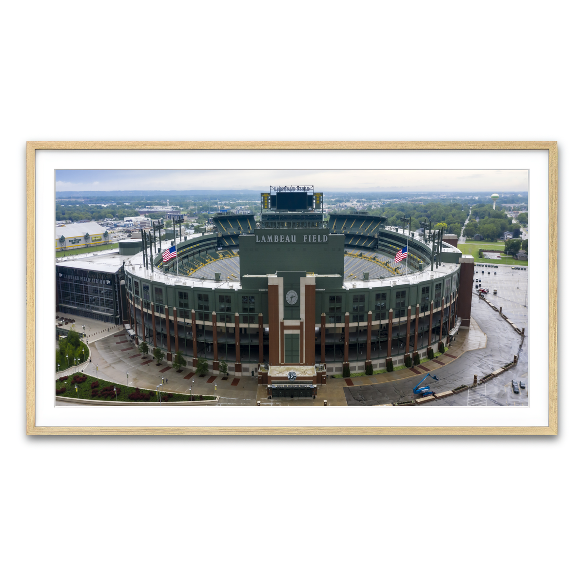 Framed Print 2x1 Natural