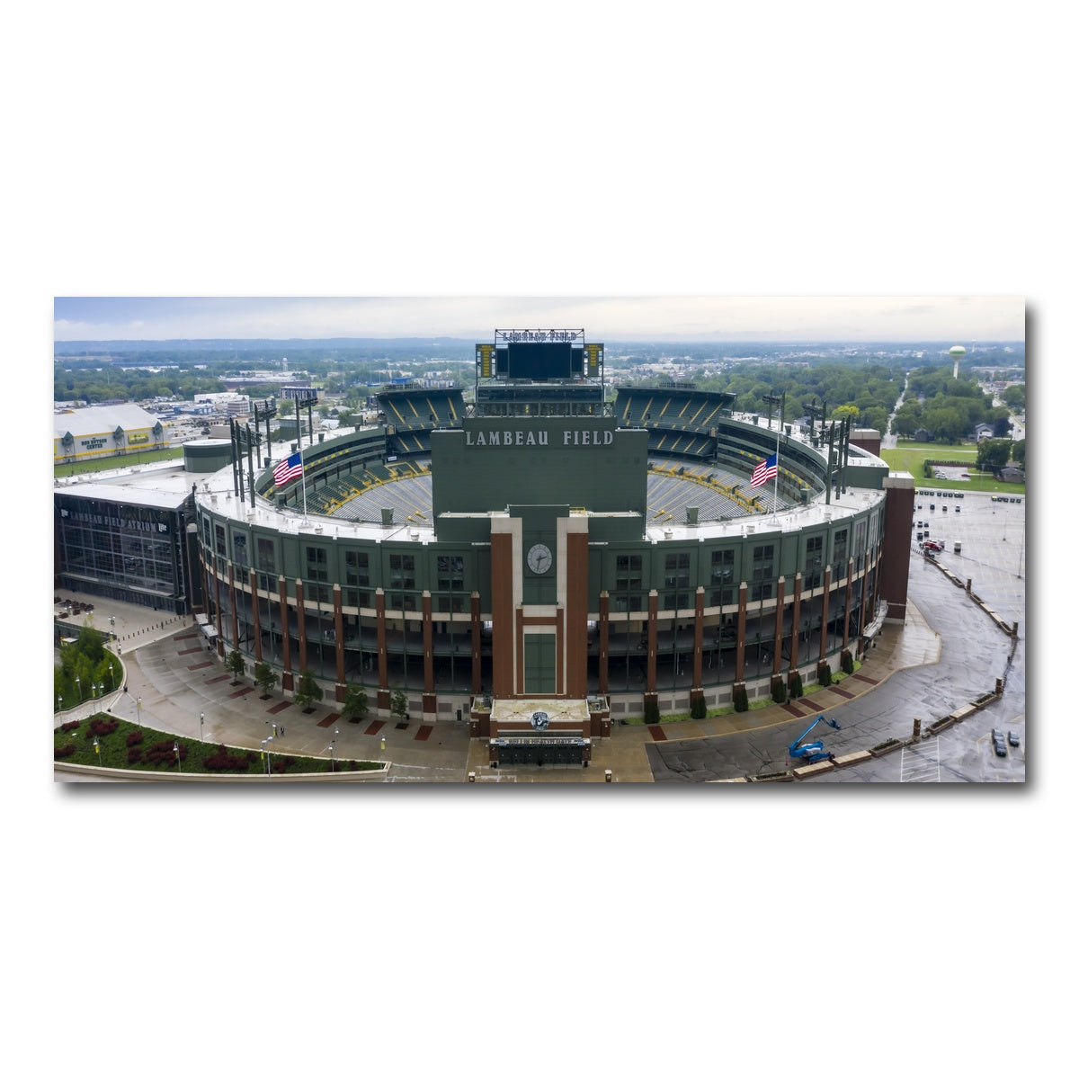 AUTO-MOCKUP WHITE | Lambeau Field | 1 Piece | Gallery Wrap Canvas | group=2x1