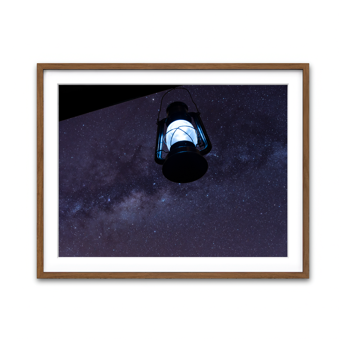 Framed Print 4x3 Walnut