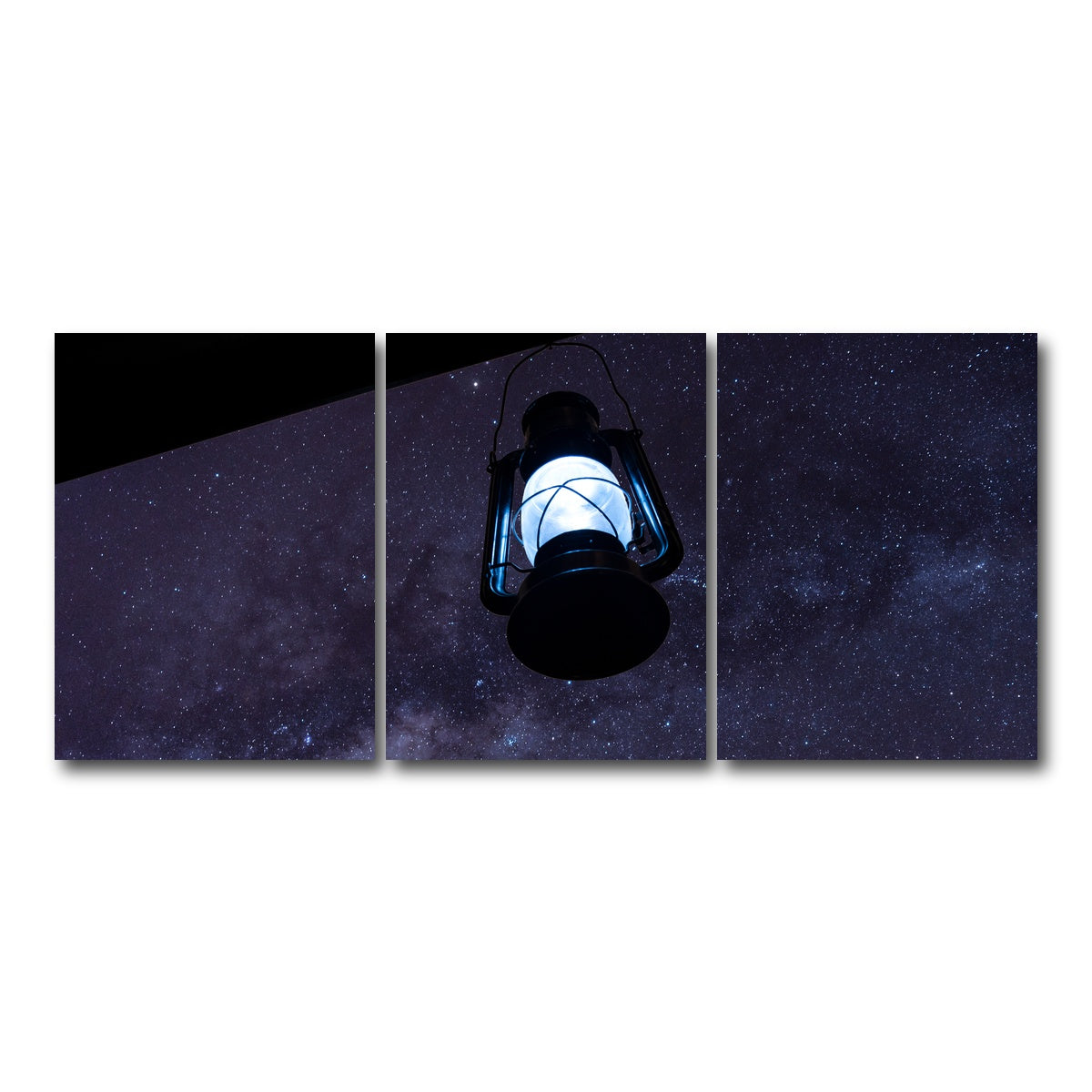 AUTO-MOCKUP WHITE | Lamp and Sky | 3 Piece | Gallery Wrap Canvas | group=18x24