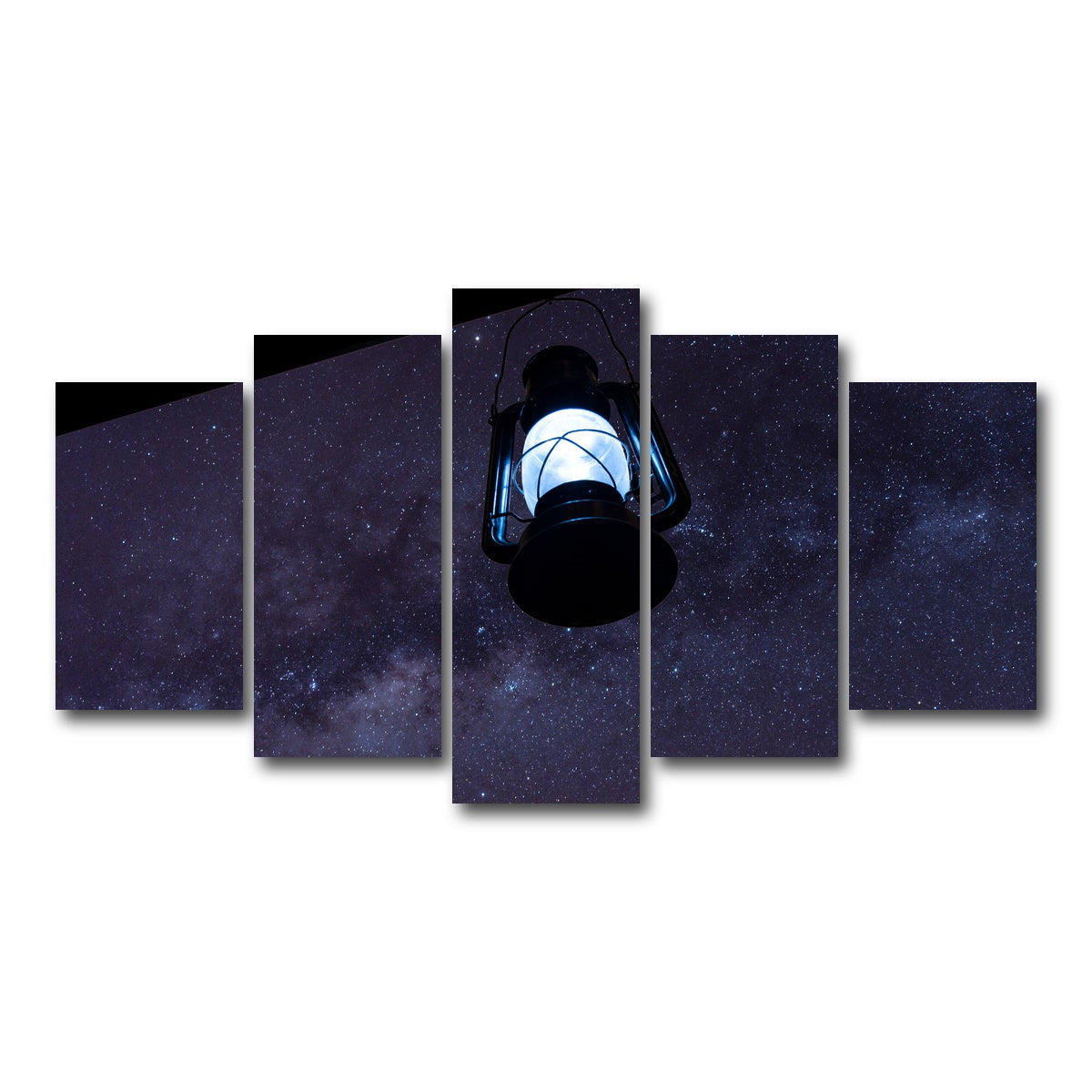 AUTO-MOCKUP WHITE | Lamp and Sky | 5 Piece | Gallery Wrap Canvas | group=5_normal