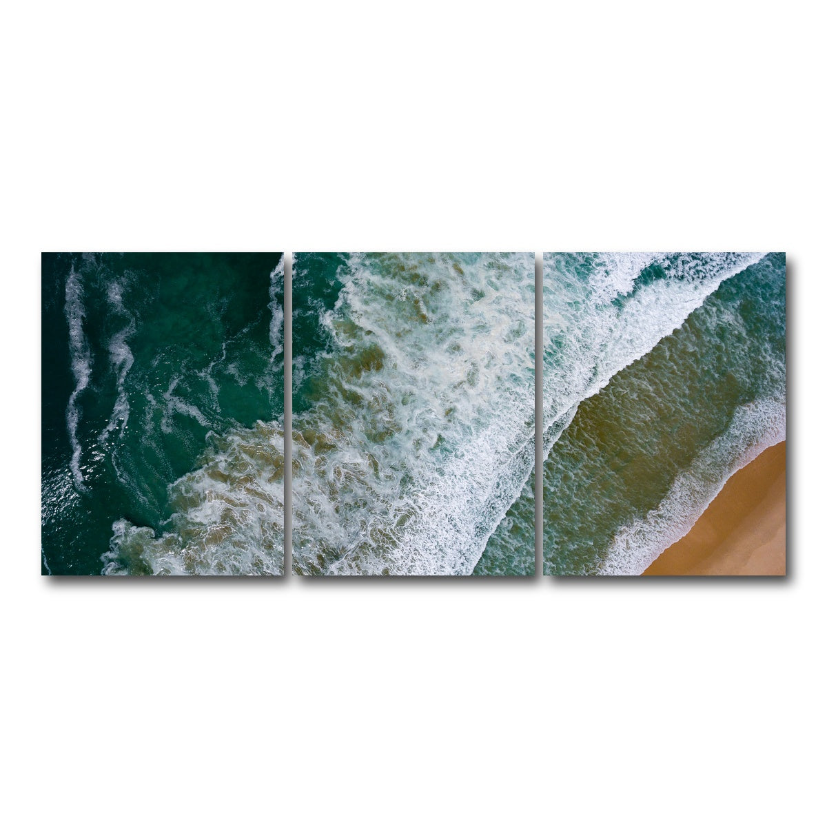 AUTO-MOCKUP WHITE | Land And Sea | 3 Piece | Gallery Wrap Canvas | group=18x24