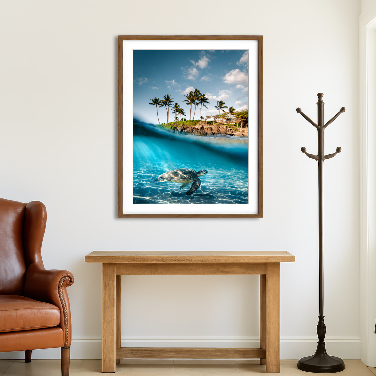 AUTO-MOCKUP ROOM | Land & Sea Wall Art