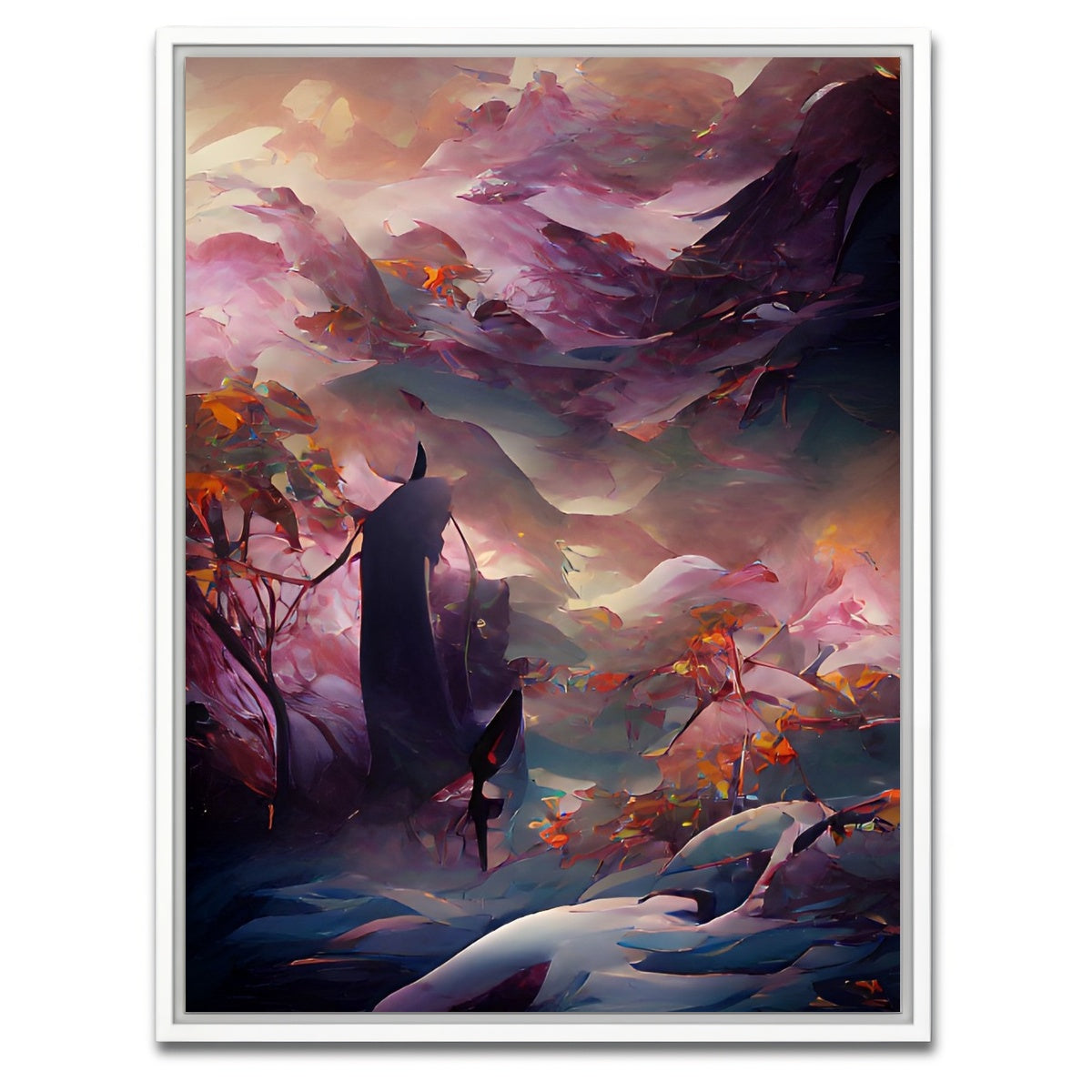 AUTO-MOCKUP WHITE | Land of Enchantment | 1 Piece | White Framed Canvas | group=3x4
