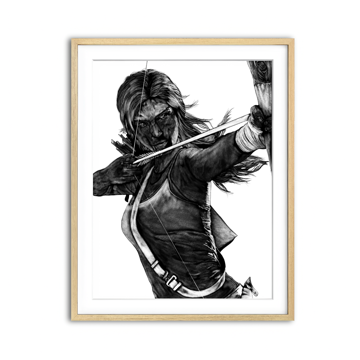 Framed Print 3x4 Natural